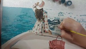 Картина по номерам/ Картина по номерах?/Процес малювання/Процесс рисования ???