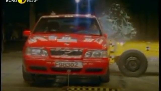Volvo S70 1998 Euro NCAP crash test смотреть онлайн