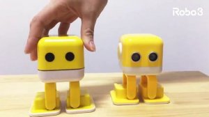 Real and false contrast of cubee robot！