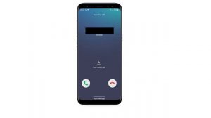 Samsung Galaxy S8 Over the horizon ringtone + incoming call screen