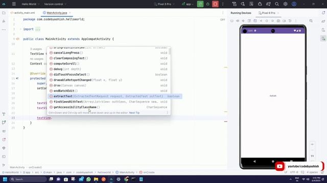NullPointerException in android studio | How to resolve NullPointerException | @CodeByAshish смотреть онлайн