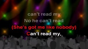 Poker Face, lyrics - Lady Gaga karaoke