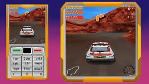 SEGA RALLY 3D (JAVA) GAMEPLAY