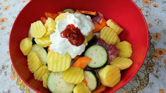 БАРАНИНА в ДУХОВКЕ с ОВОЩАМИ. Рецепт. Баранина рецепт
