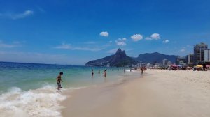 4K Walking IPANEMA BEACH   Rio de Janeiro, Brazil ?? Praia Ipanema