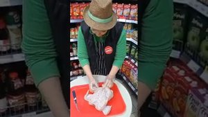 Приготовление Куры гриль.