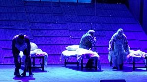12 эпизод постановки "Калина красная" театра "Русская песня" по мотивам произведений Василия Шукшин