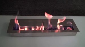 Горелка для биокамина. Заправка и розжиг.