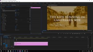 Эффект появления и исчезания текста в Adobe Premiere Pro