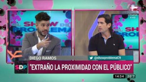 Diego Ramos en El Show del Problema