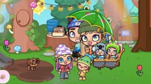 ДОЖДЛИВАЯ ПОГОДА ☂🌂В AVATAR WORLD - ПРОГУЛКА ПОД ЗОНТОМ ИСТОРИЯ 💕 РУТИНА СЕМЬИ - ОБНОВЛЕНИЕ СЕРИАЛ