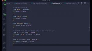 Go Tutorial (Golang) 28 - Interfaces in Golang