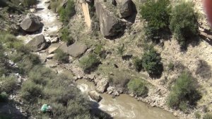 ДАГЕСТАН - ВИД С МОСТА с. ТАШКАПУР