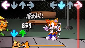 fnf left unchecked подсолнух и горох против tails