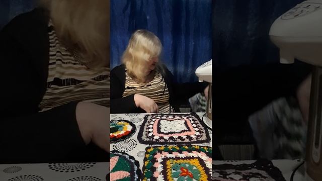 Вязаные картины и салфетки!! смотреть онлайн