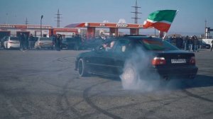 СХОДКА BMW В ЧЕЧНЕ - RE AUTO 95 - встречаем олимпийский флаг bmw