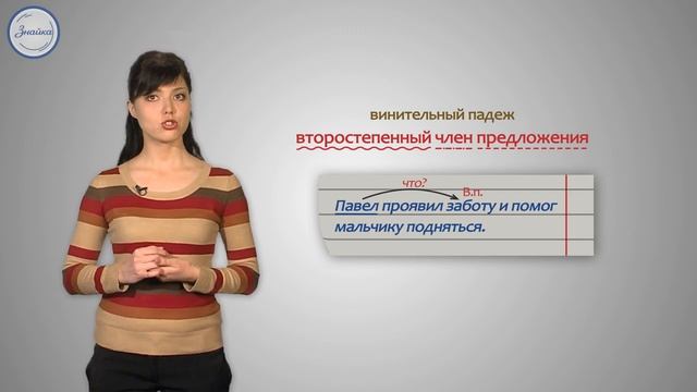 Именительный и винительный падежи