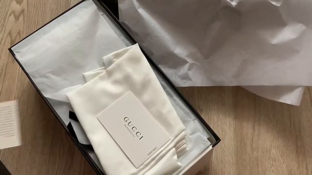Unboxing GUCCI Princetown loafers | распаковка гуччи лоферы смотреть онлайн