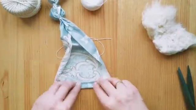 Зайчик на пальчик, КУКЛА мотанка, своими РУКАМИ, без иголки, народная игрушка