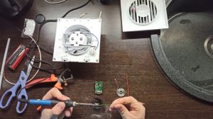 Вытяжка с датчиком влажности в ванну своими руками!