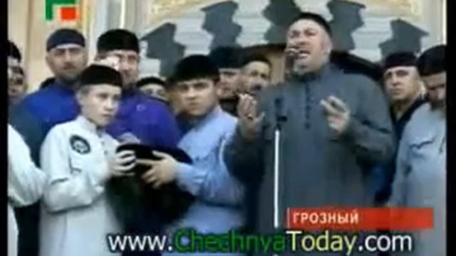Священная чаша пророка Мохаммеда С А С в Чечне