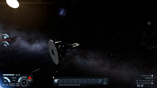 Space Engineers, Orion Drive test-2 (Nuclear Pulse Engine) смотреть онлайн