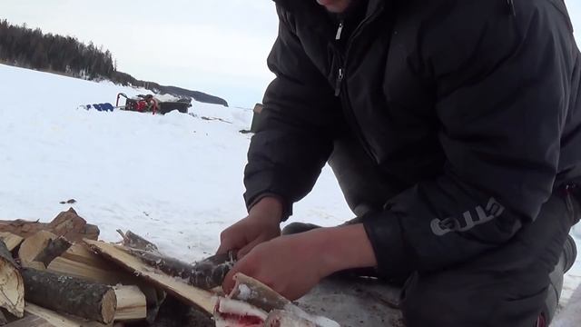Зимняя рыбалка на реке Обь. ХМАО. Андра смотреть онлайн
