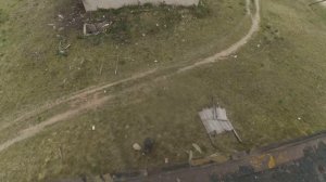 Скинули телевизор с крыше .