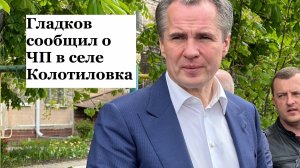 При падении неизвестного объекта произошел пожар в селе Колотиловка