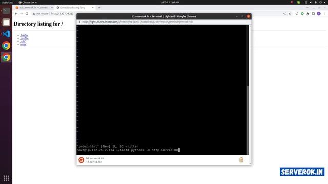 How to Open Port in Amazon Lightsail server смотреть онлайн