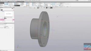 Компас 3D V18 - Амортизатор 51. Часть 2 - Построение детали "Крышка"