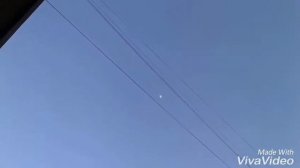 Луна в вечернем небе🌕