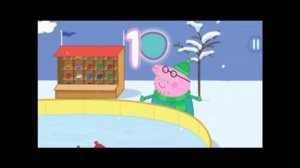 Мультфильм свинка Пеппа на катке. Учим цифры с Пеппой. to count to 10. Cartoon Peppa Pig