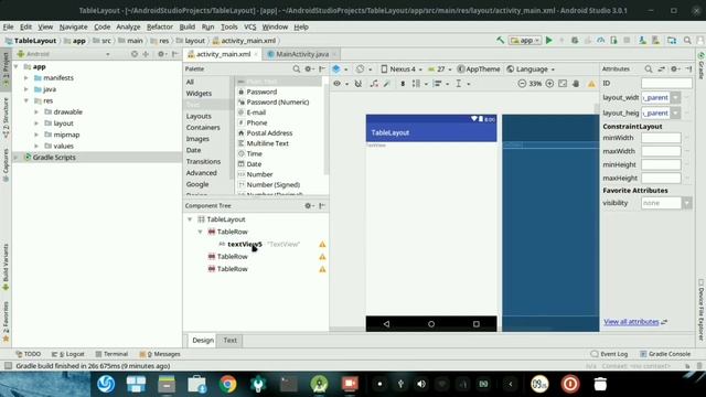 #8 Table Layout смотреть онлайн