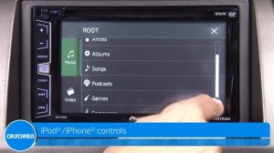 Pioneer AVH-X1700S Display and Controls Demo | Crutchfield Video