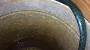 Удаление железа растворенного в воде из скважины (безнапорная аэрация)
