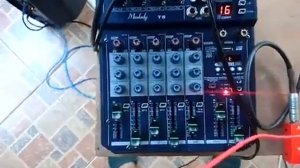 MUsLady T6 audio interface and mixer(bluetooth test)