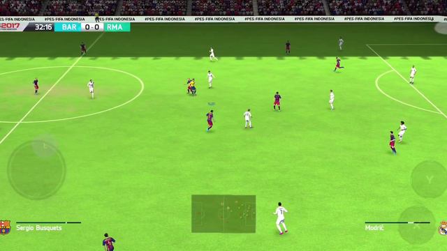 FIFA 16 MOD PES 17 ANDROID OFFLINE Best Graphics HD Mobile V1 BARCELONA VS RIAL MADRID смотреть онлайн