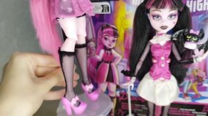 Обзор на базовую куклу monster high g3 Дракулауру
