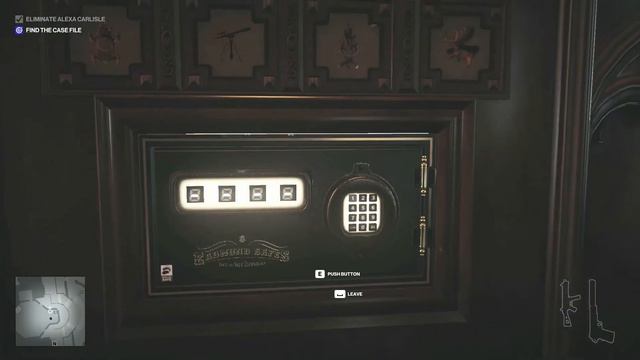 Hitman 3 - Alexa Carlisle's safe combination code (PC) смотреть онлайн