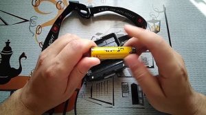 Недообзор китайского налобного фонарика ОГОНЬ НТ-821