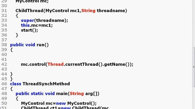 Java Programming Part 49 Thread Synchronization For Method