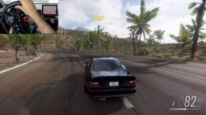 Forza Horizon 5 || mercedes benz amg hammer coupe 1987 Logitech g29