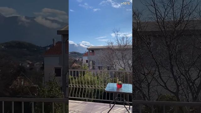 Про погоду в Черногории зимой #shorts #черногория #montenegro #погода #weather