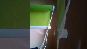 Установка рулонных жалюзей