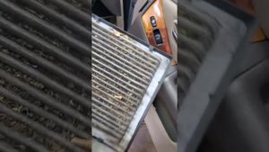 2001 Lexus RX300 cabin air filter removal