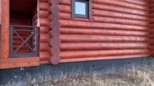 Как выглядит дом из рубленного бревна спустя 3 года?