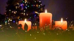 Футаж №130 Рождественские свечи