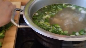 Такой суп из мангольда Захочешь ещё! Идеальный ВКУС! ?Chard leaf soup!Very tasty!