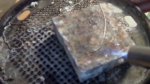 Пайка цепочки